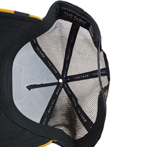 Goorin Bros Funky Monkey Banana Shake Black and Yellow Trucker Cap Hat One Size - Picture 11 of 13